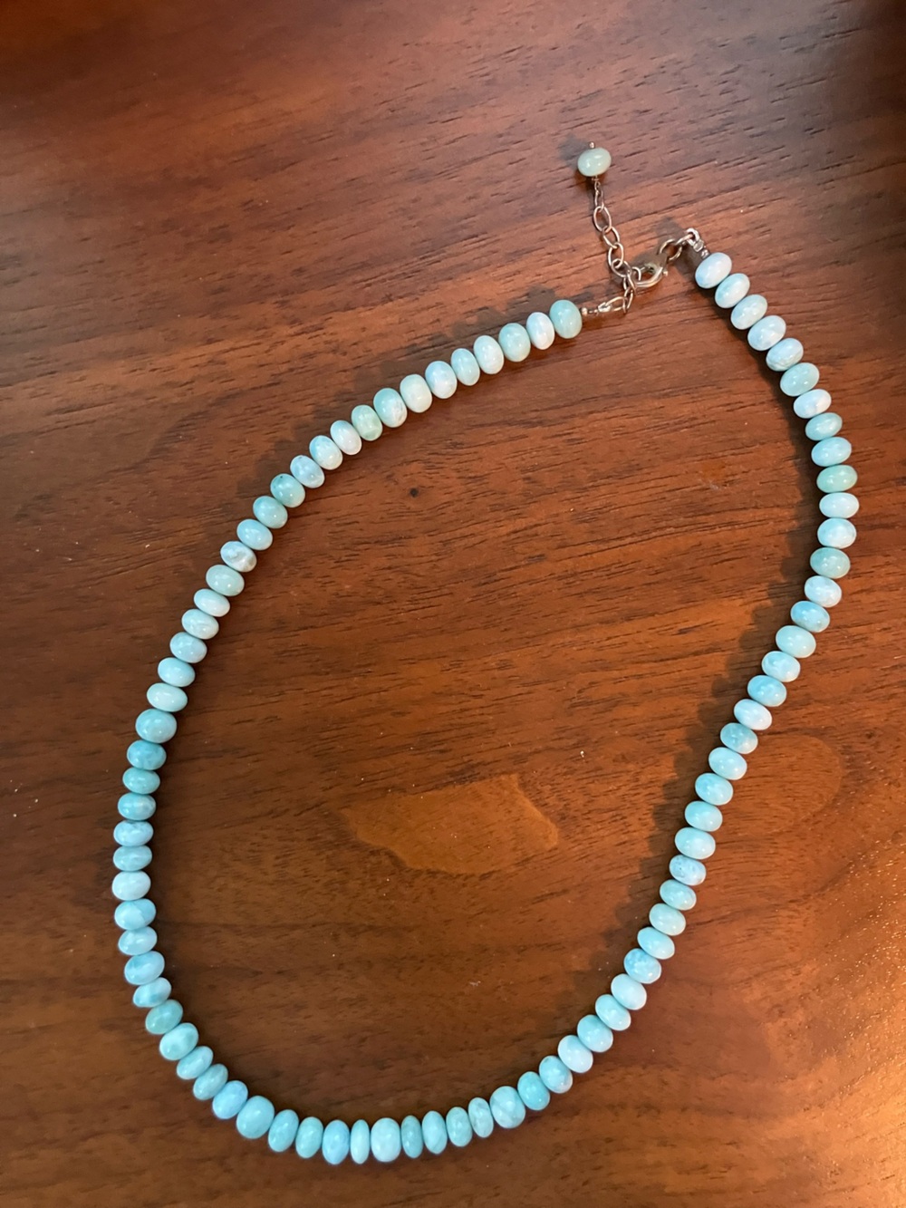 Larimar Beaded Necklace - Women Jewelry